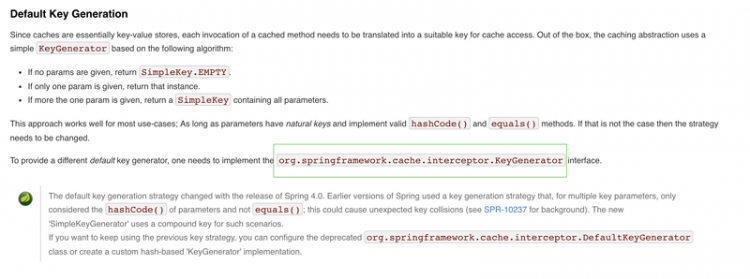 【Java】Spring @Cacheable 的key可以任意指定字符串吗？