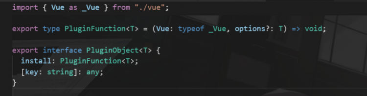 【Vue】vue库模式插件ts声明报错