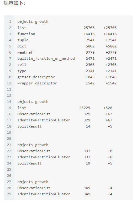 【Python】python内存泄露排查