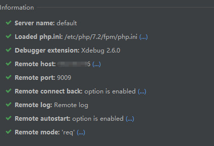 Xdebug + phpstorm调试配置问题