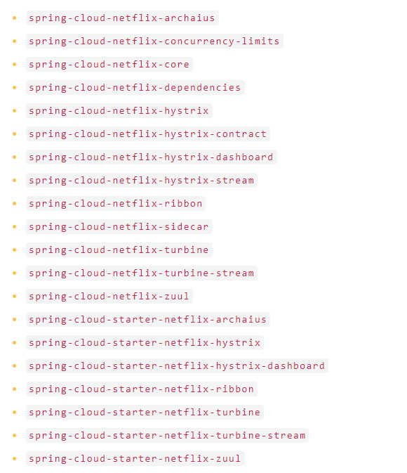 【Java】Spring Cloud正式移除Hystrix、Zuul等Netflix OSS组件