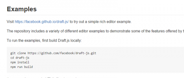 【React】Facebook最近开源一个富文本编辑器组件draft-js，大家有用过吗？