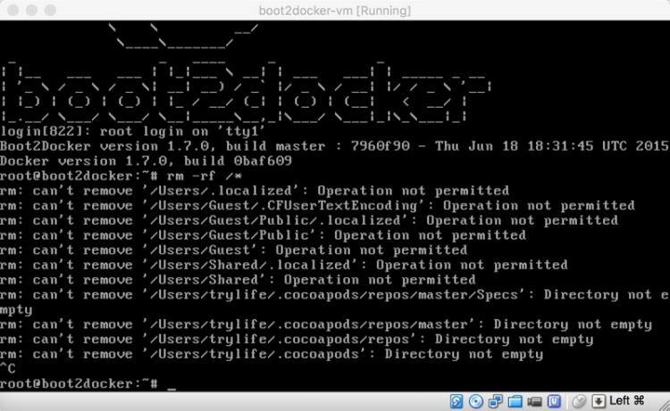 【Docker】boot2docker为什么能操作到物理机