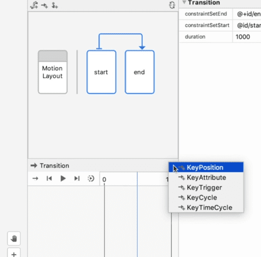 【安卓】Android Studio 中的 Motion Editor 用法详解