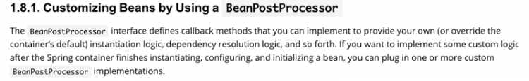 【Java】Spring 源码学习 12：registerBeanPostProcessors