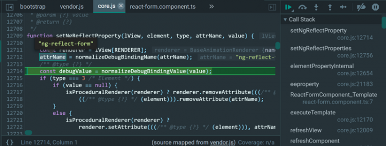 【JS】Angular form控件原生HTML代码里ng-reflect-form属性和其值的生成时机