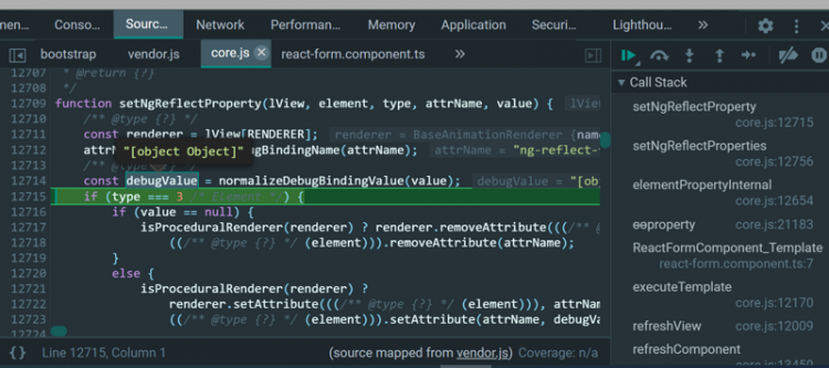 【JS】Angular form控件原生HTML代码里ng-reflect-form属性和其值的生成时机