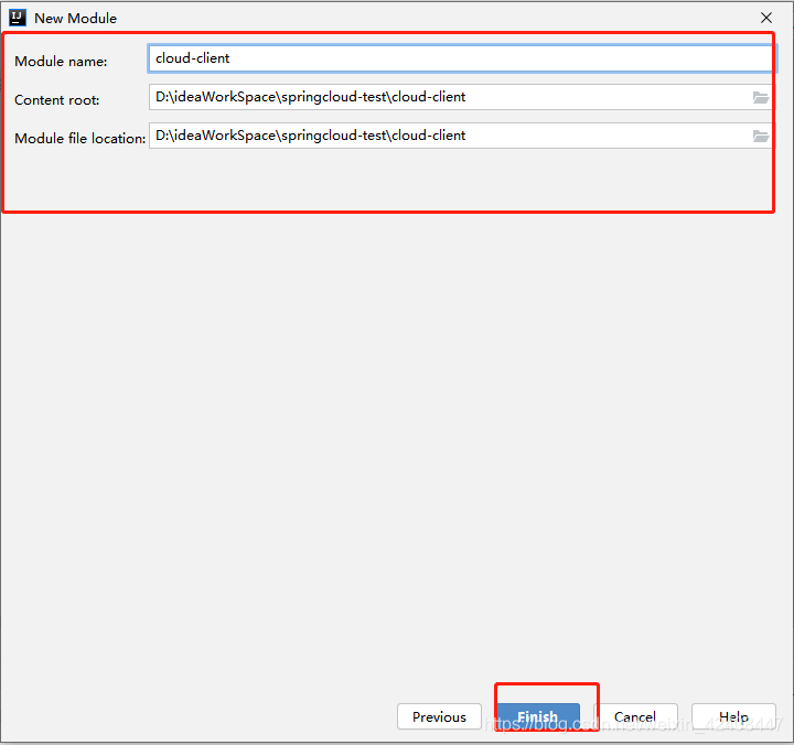 【Java】使用Idea简单搭建springcloud项目