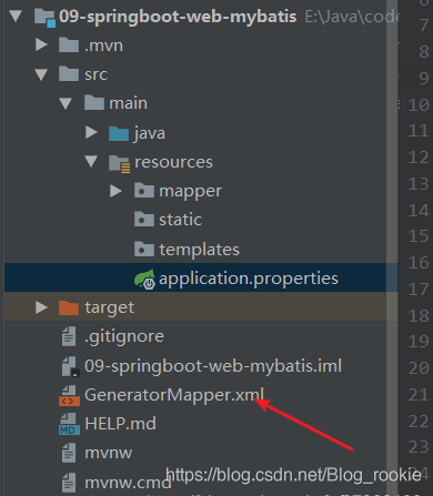 【Java】使用Spring Boot Mybatis 搞反向工程，简直不要太方便