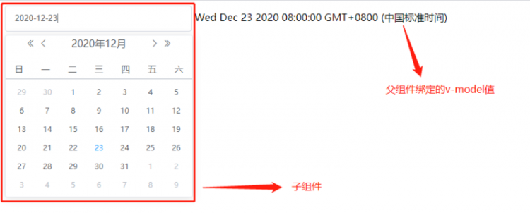 【JS】实现一个简单的日历输入组件