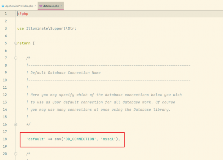 Laravel 本地配置数据库读写分离, 使用读数据库时报错