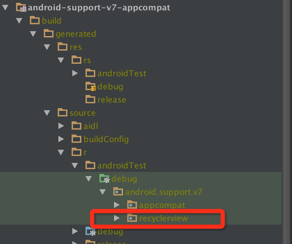 【安卓】android stuiod中，引入recycleView的jar包，有时候可以生成R文件，然而有时候却没有生成的原因