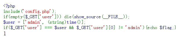【php】PHP的信息安全（入侵获取$flag）的题目【Q2】