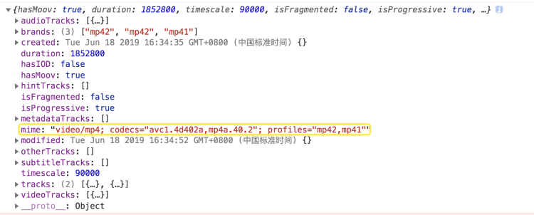 【JS】如何判断视\音频文件的编码格式、chrome不能播放MP4