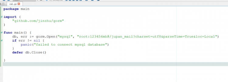 【go】gorm无法连接mysql？账号密码都对了