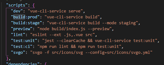 关于package.json配置全局变量的问题