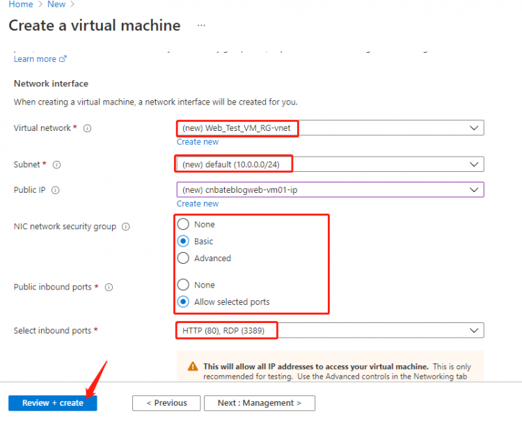 Azure Front Door（二）对后端 VM 进行负载均衡