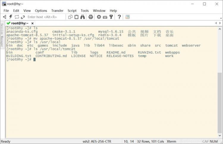 Linux安装与卸载Tomcat8的详细图文教程-云海天教程