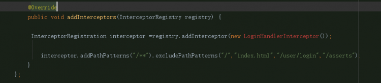 <span style='color:red;'>SpringBoot</span>做拦截登录时出现报红