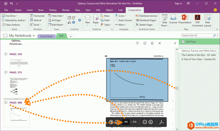如何直接在OneNote里查看和批注PDF附件_Office教程网