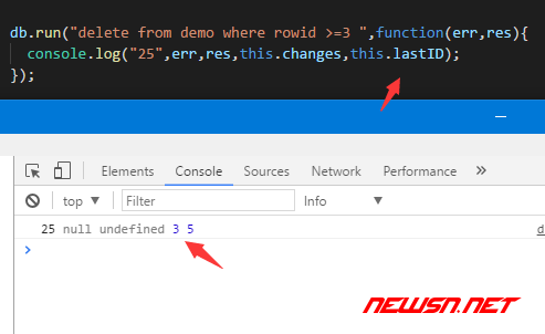 electron与sqlite，增删改查之delete