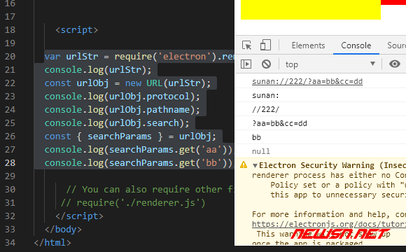 <span style='color:red;'>electron</span>伪协议接收识别协议URL