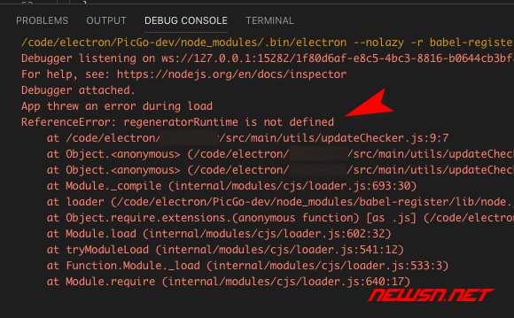 vscode 如何断点调试 electron-vue 程序主进程？