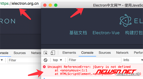 electron 与 jquery 不得不说的故事，如何解决 require 函数冲突问题