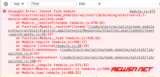 electron 搭配 sqlite3 数据库之环境安装