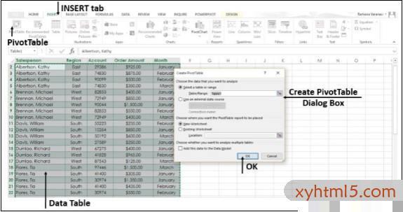 Excel – 数据透视表推荐