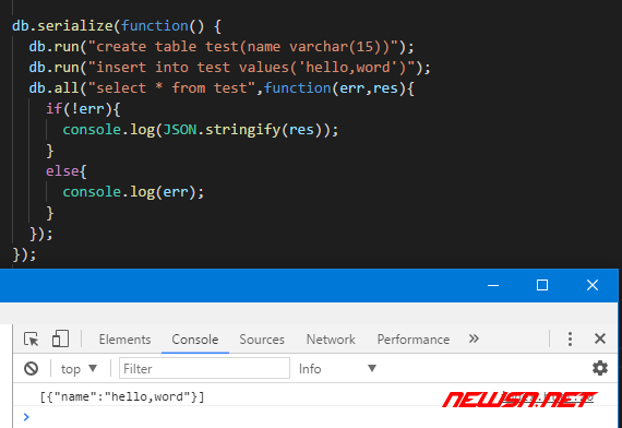 electron渲染进程中使用sqlite