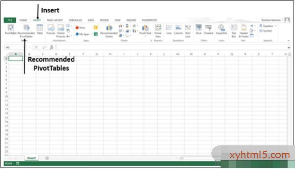 Excel – 数据透视表推荐