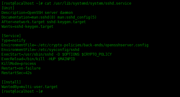 Centos7 中 Systemd 的Unit文件配置说明