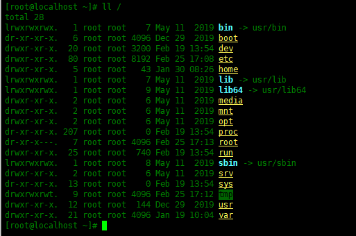 Linux文件的颜色代码