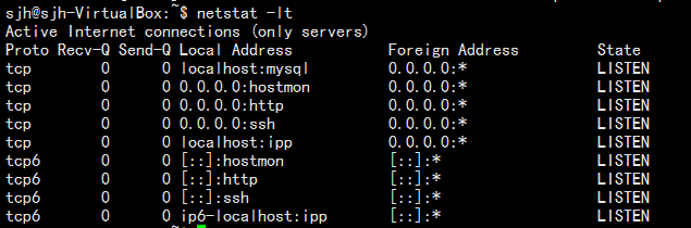 聊聊linux查看服务和端口状态命令netstat