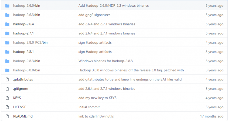 windows下大数据开发环境搭建（2）——Hadoop环境搭建