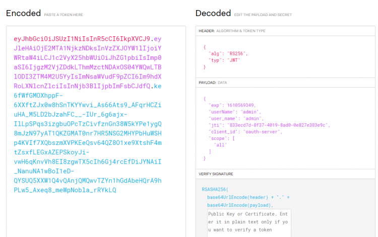 微服务中使用Spring Security + OAuth 2.0 + JWT 搭建认证授权服务