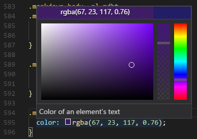 CSS中的颜色选择器