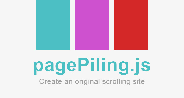 pagePiling.js 创建漂亮的全屏滚动效果