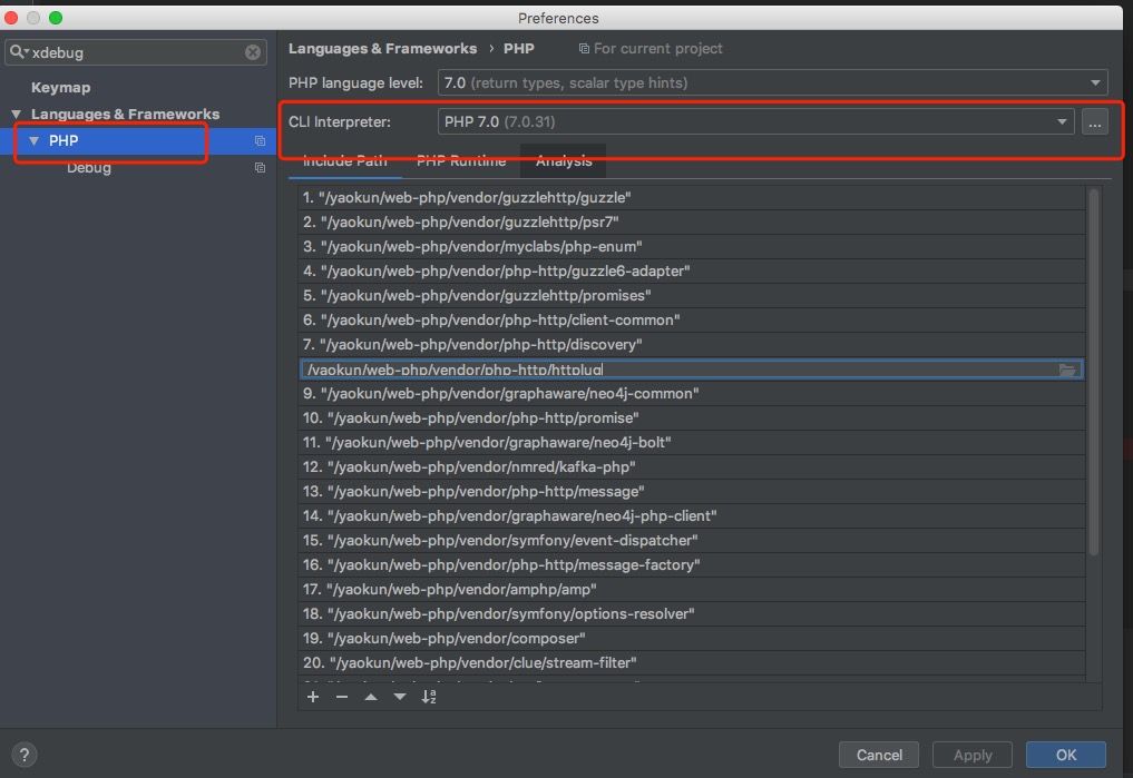 Phpstorm 配置 xdebug