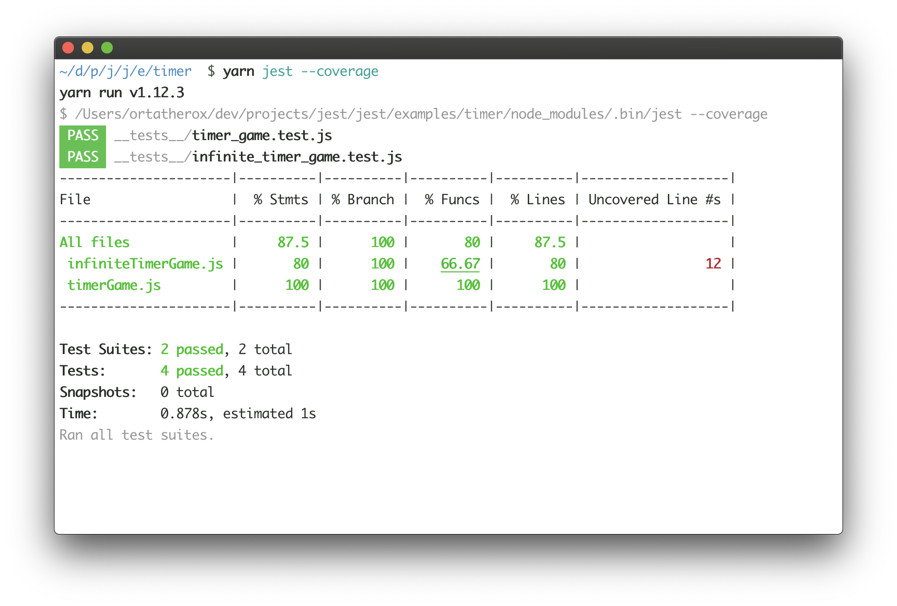 Jest 令人愉快的 JavaScript 测试框架