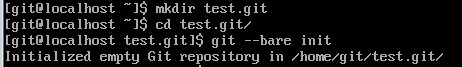git 服务器搭建（局域网）