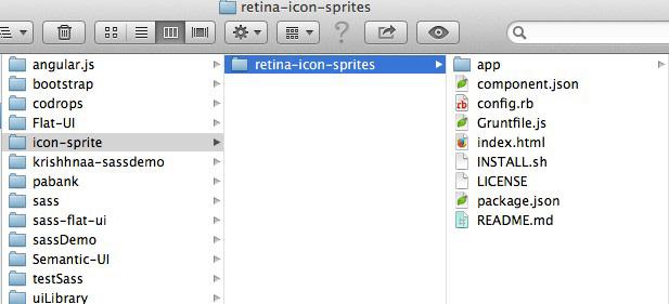 Sass Mixins——支持Retina的Icons Sprite