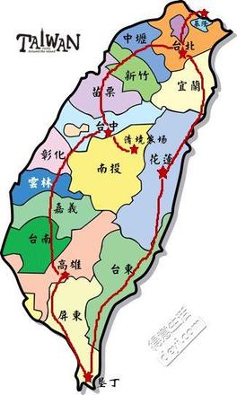 台湾逆时针环岛自由行旅游攻略