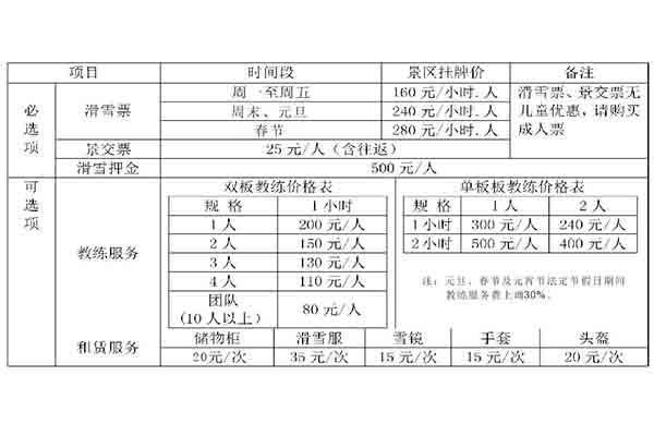 杭州滑雪的地方推荐