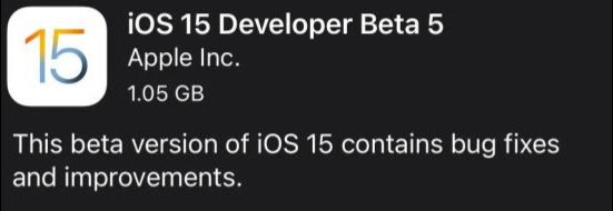 如何升级到iOS15.0 beta5？iOS15.0 beta5升级教程