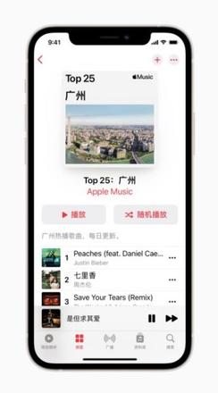 iOS 14.5 Apple Music 新功能：新增“城市排行榜”和艺人详情页面动态效果