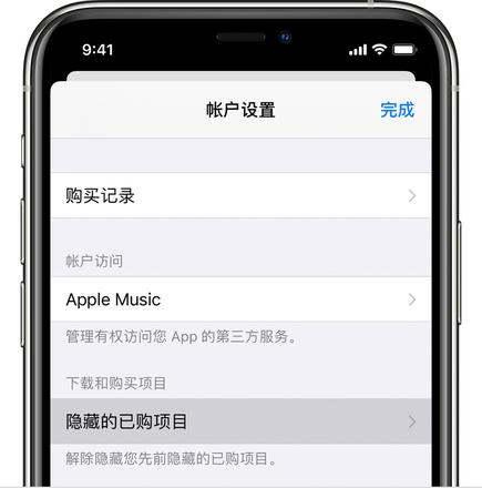 iPhone 12 如何隐藏 App Store 已购项目？