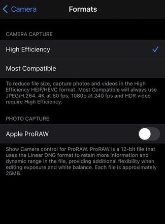 如何为 iPhone 12 Pro/Max 启用 ProRAW 照片格式？